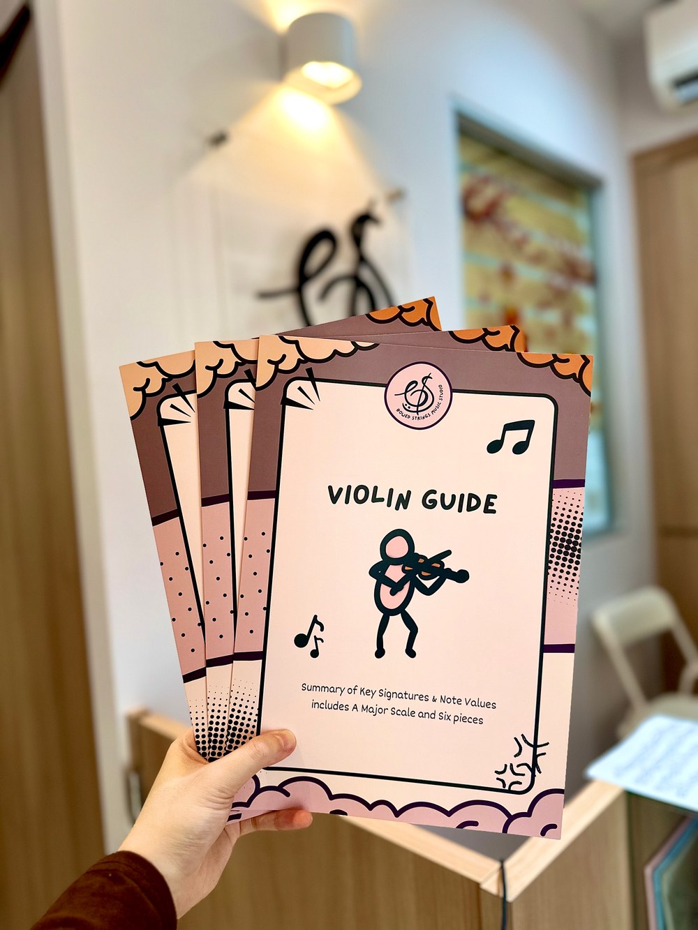 The Bowed Strings violin guide booklet